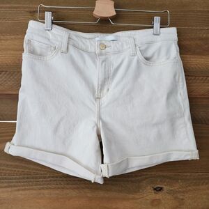 Joe's Jeans cream‎ color jeans shorts cuffed womens size 30